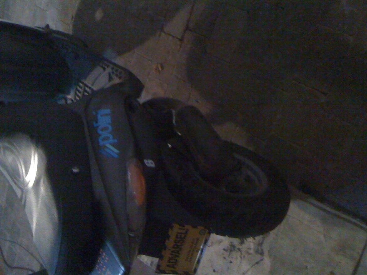 Gilera Stalker bygget om til bane - gamle billeder billede 4