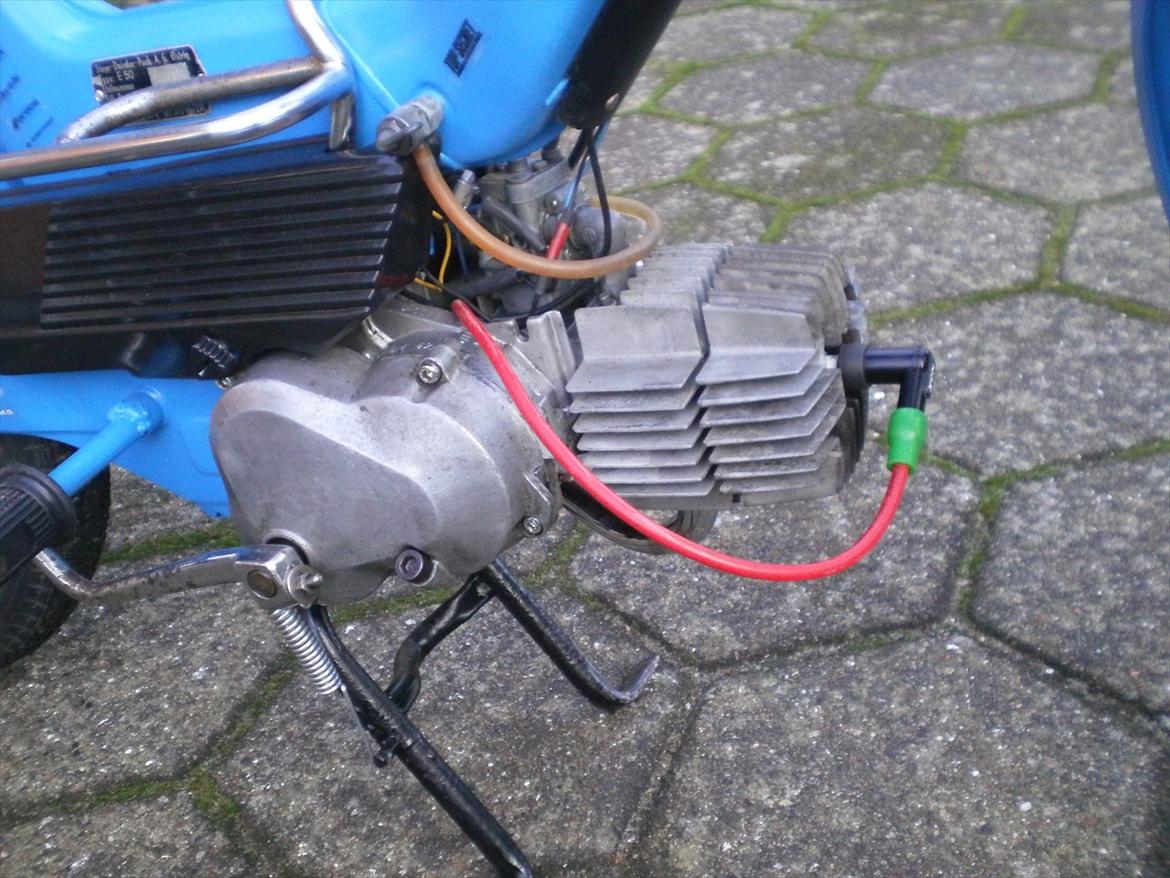 Puch Maxi K E50 "Das Blaue Rassen" [Tidl. scooter] - Lækker motor! billede 2