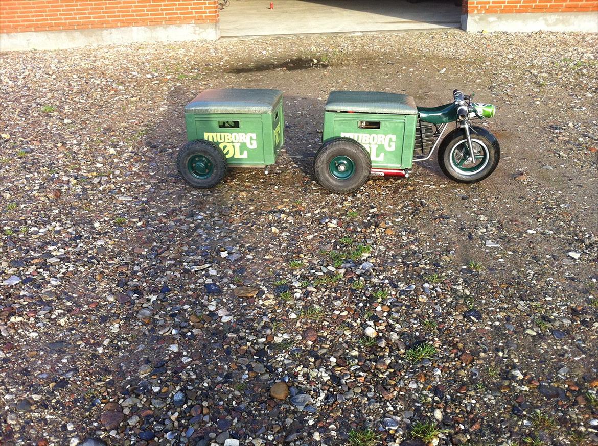 Puch ølkasse - Så er den så småt ved at være færdig (-: billede 1