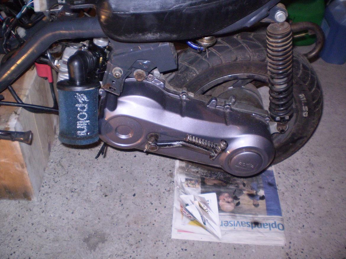 Aprilia Sonic - Varioskjoldet i samme farve som fælgene. billede 5