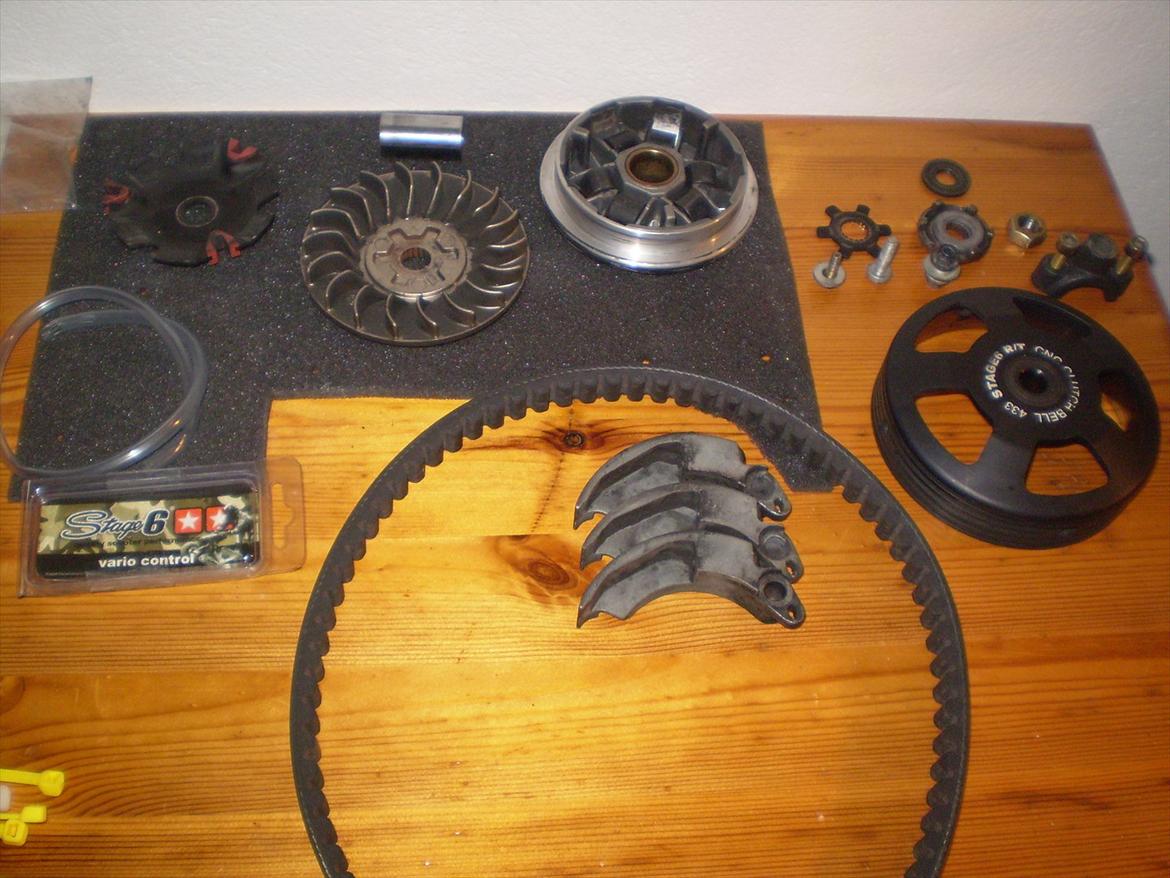 Aprilia Sonic - Vario, koblingsklokke, rem osv. billede 9