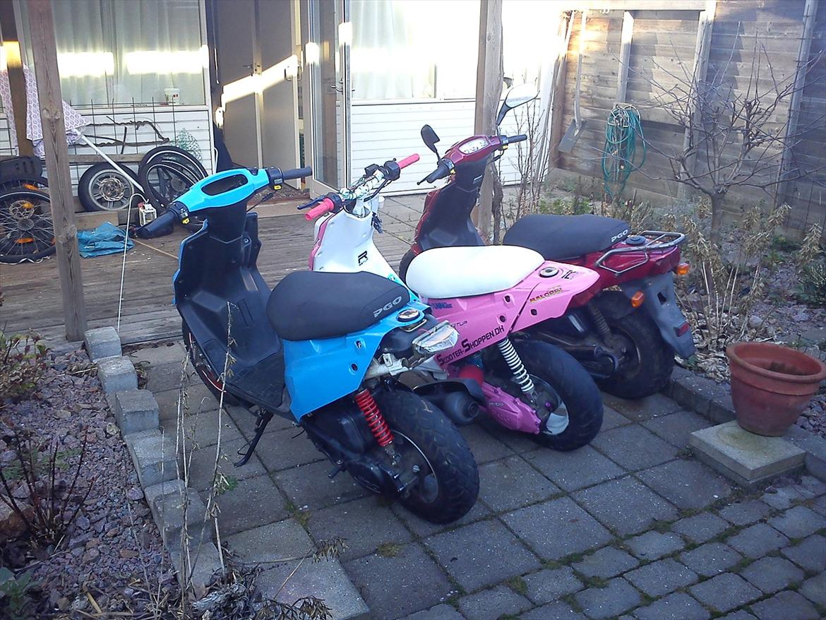 PGO hot 50 blå solgt billede 1