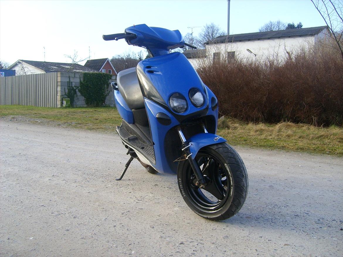 Yamaha Neos  - Som den så ud den dag jeg fik den samlet færdig og med knæk billede 10