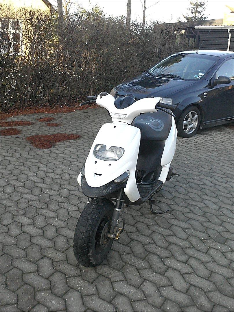 Gilera Stalker Custom Skjolde ! TIL SLAG ! - før den blev malet var den spray malet pisse grimt tæt på billede 9