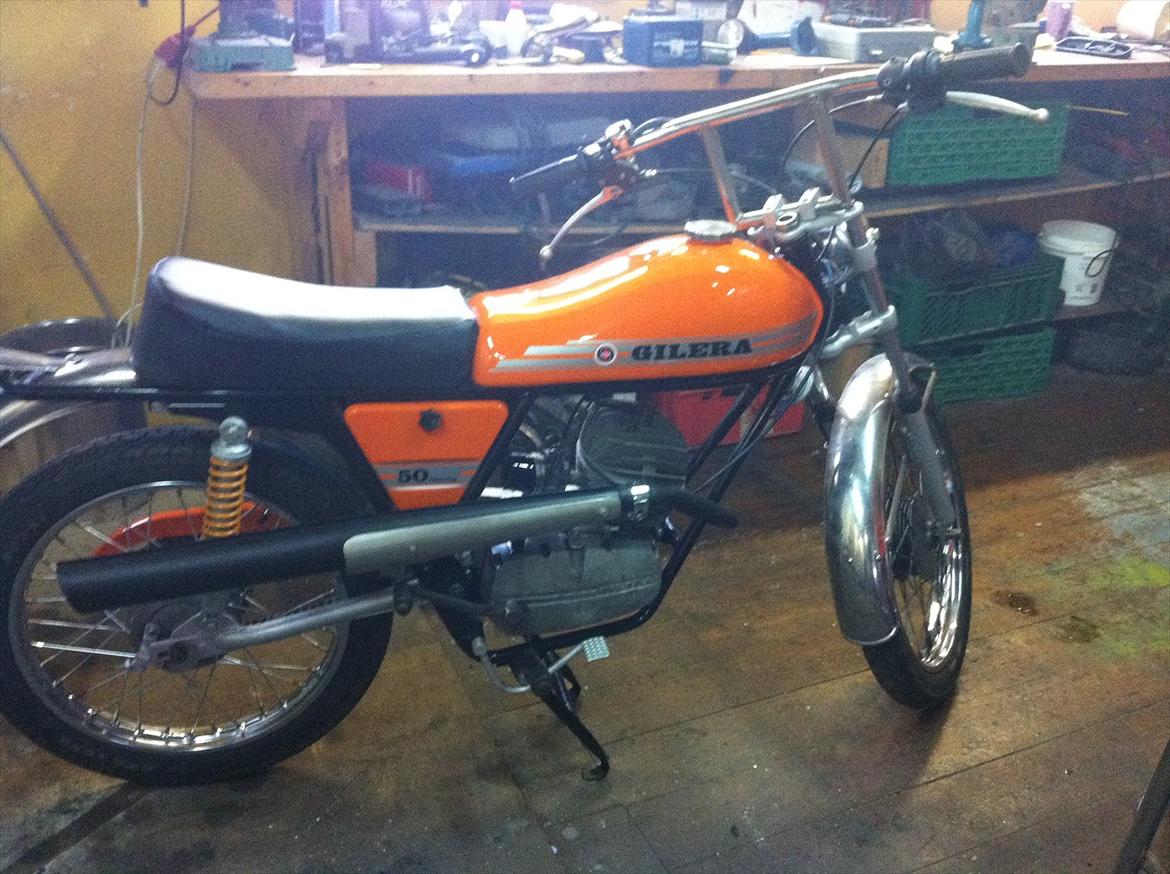 Gilera touring - gilera touring vinter project 2011/2012 billede 1