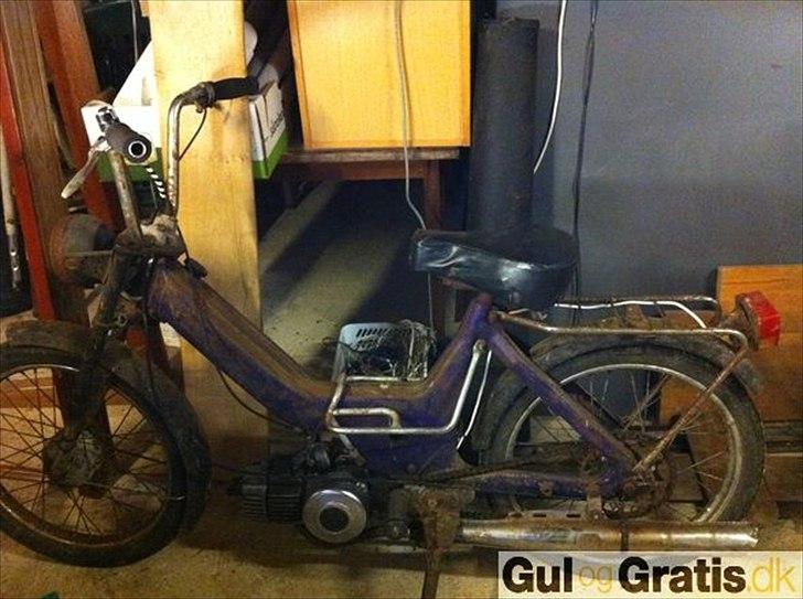Puch maxi k E50 - sådan så den ud da je hentede den i en gammel lade :) billede 19
