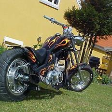 MiniBike Chopper 110 ccm Solgt