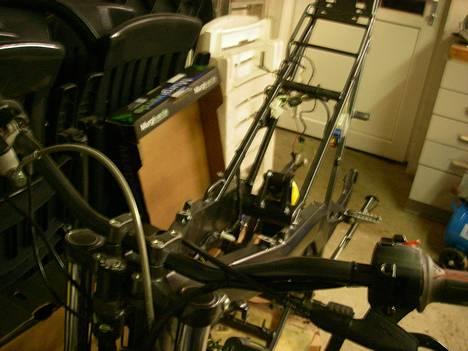 Gilera smt The Qreen Solgt! - sådan står den nu hjemme i garegen!! :D billede 6