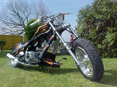 MiniBike Chopper 110 ccm Solgt billede 1