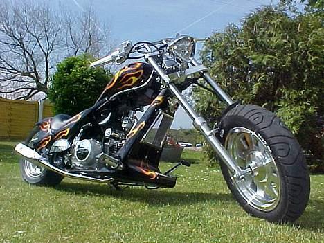 MiniBike Chopper 110 ccm Solgt billede 2