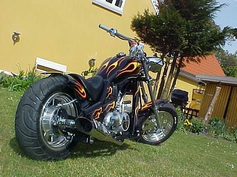 MiniBike Chopper 110 ccm Solgt billede 3