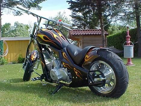 MiniBike Chopper 110 ccm Solgt billede 6
