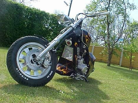 MiniBike Chopper 110 ccm Solgt billede 8