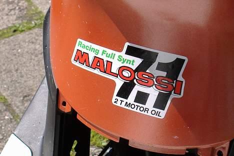 Piaggio Zip - Solgt! - Malossi Klistermærke @ under sædet. billede 1