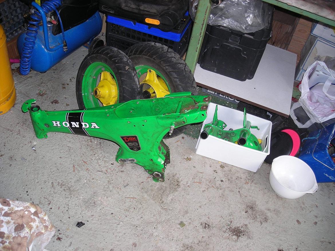 Honda DAX - Så er den ved og være skilt af billede 6