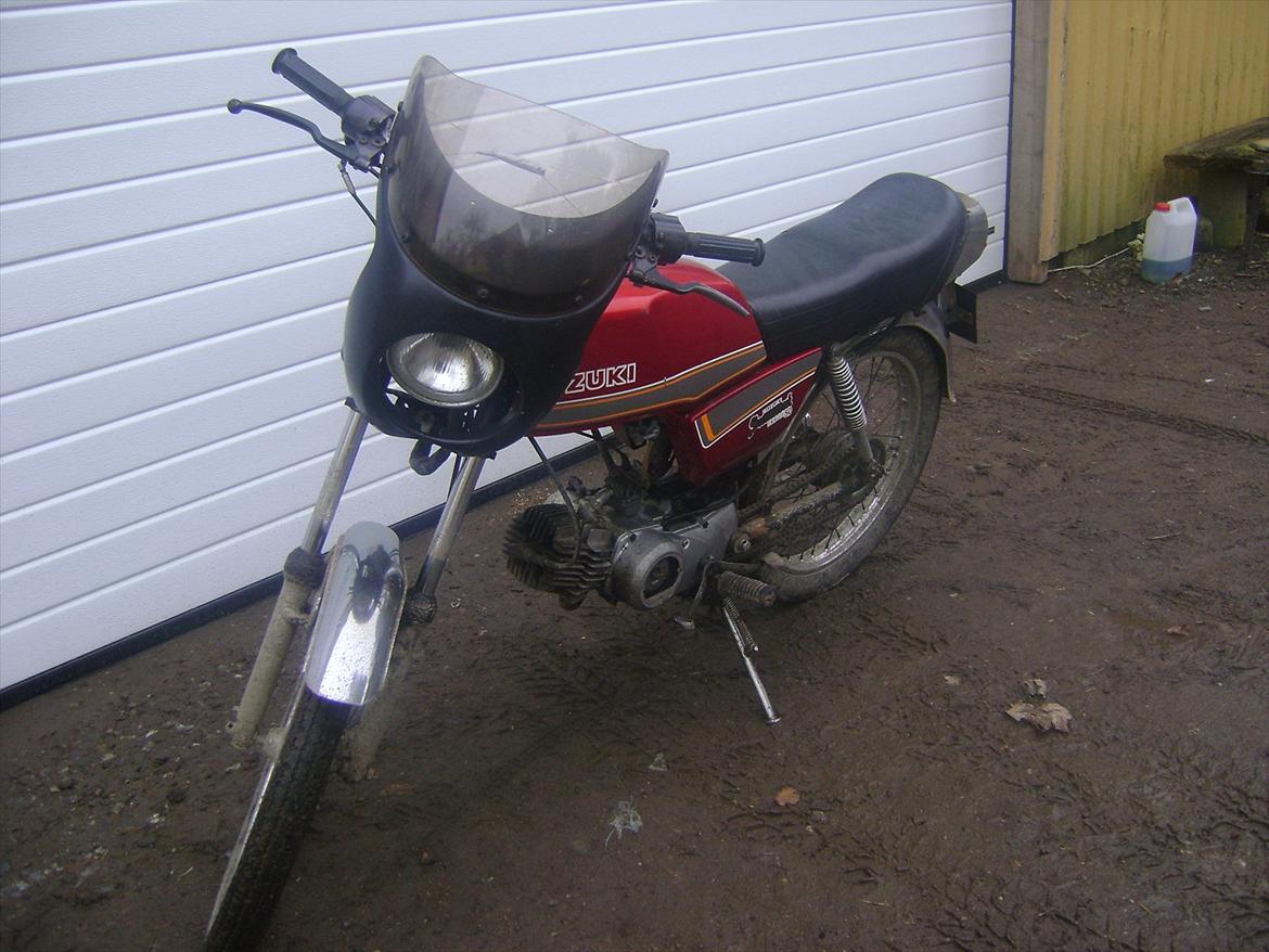 Suzuki dm50 samurai (Tild. Knallert) - Kåben skulle gerne være til en org. Puch monza, måske en grand prix ? billede 4