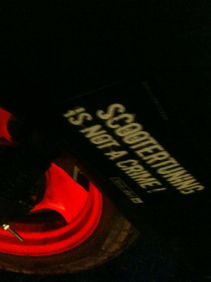 Yamaha jog space  stålet :( billede 2