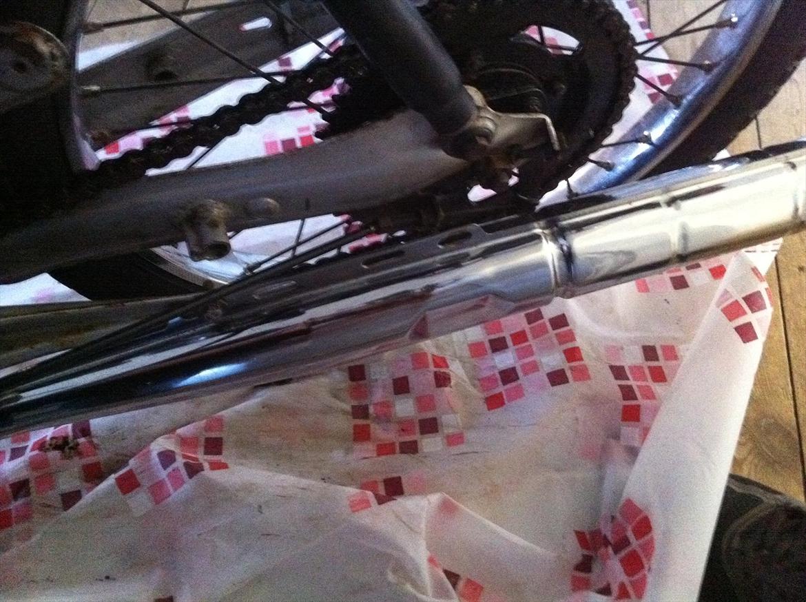 Puch Maxi KL - Flot Ren Chrome Udstødning  billede 3