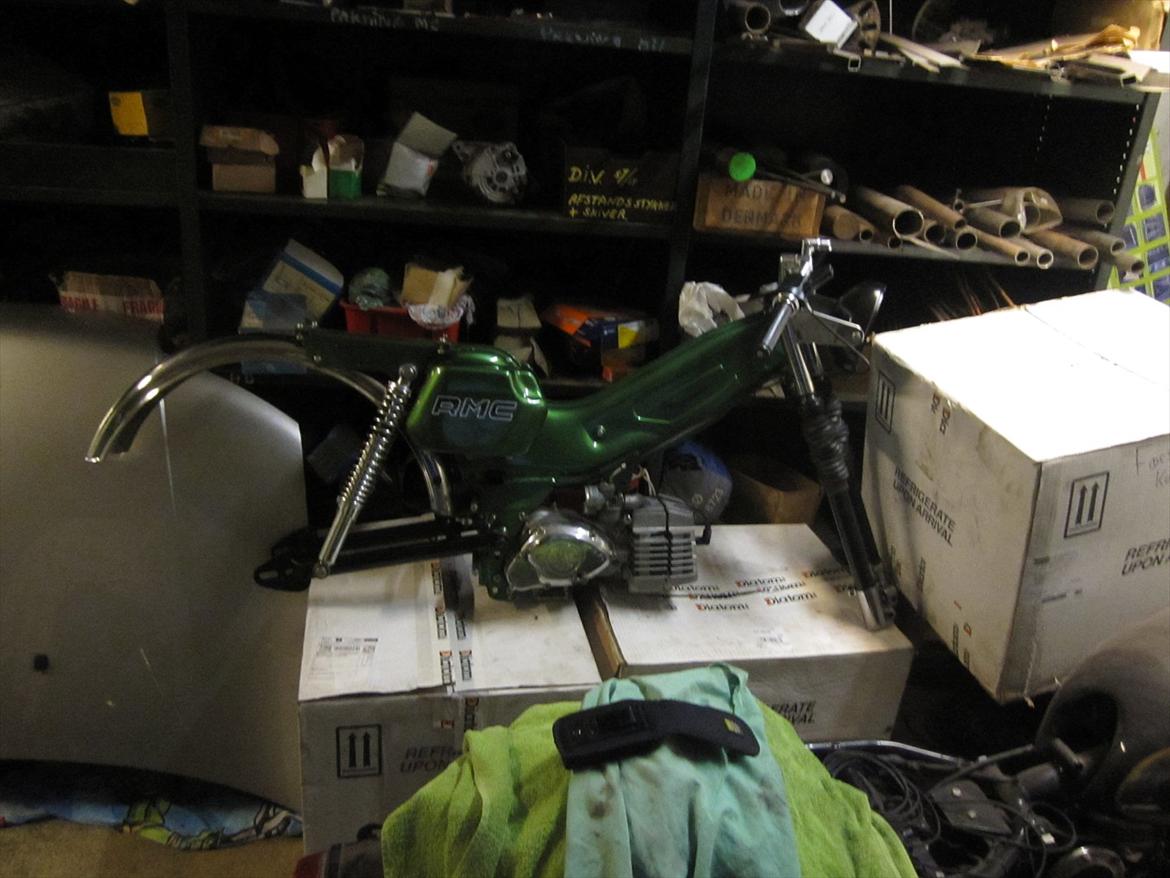 Kreidler rmc (projekt) (the green devil) billede 6