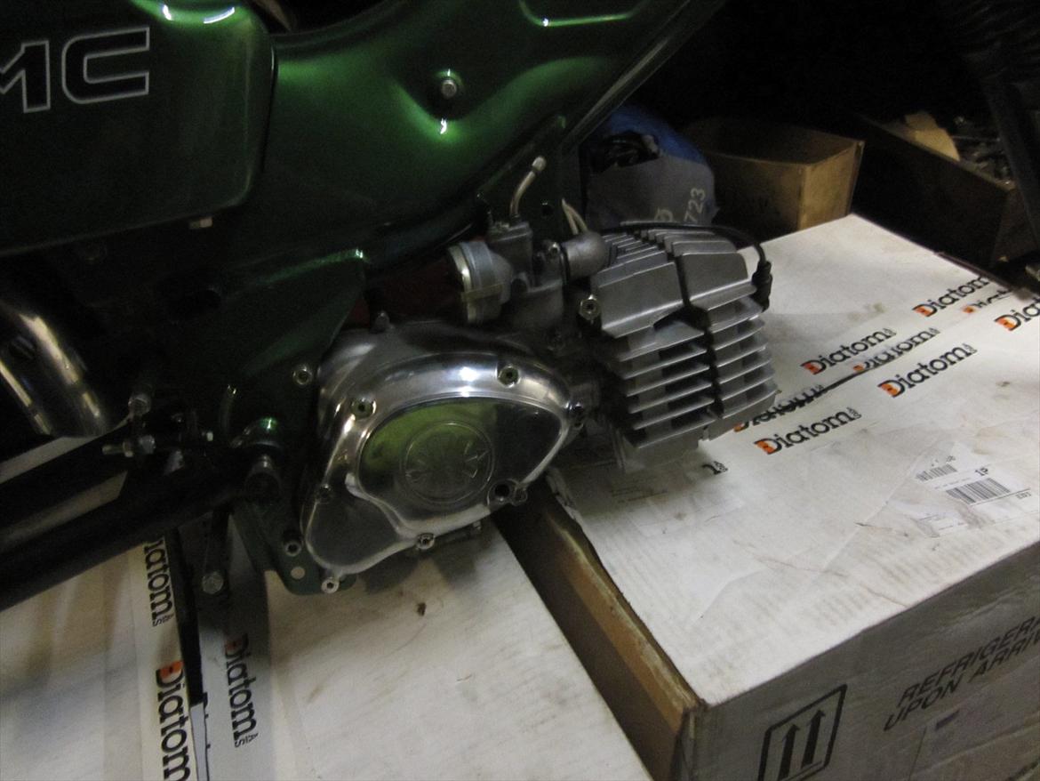 Kreidler rmc (projekt) (the green devil) billede 9