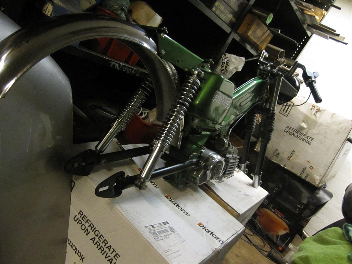 Kreidler rmc (projekt) (the green devil) billede 12