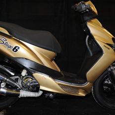 Yamaha Jog RR- R/T Gold STJÅLET