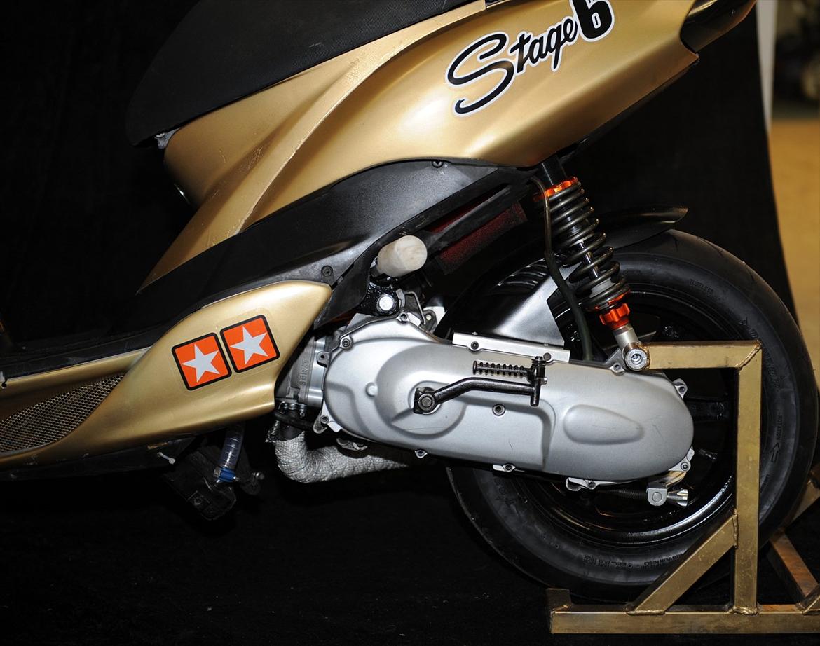 Yamaha Jog RR- R/T Gold STJÅLET billede 16