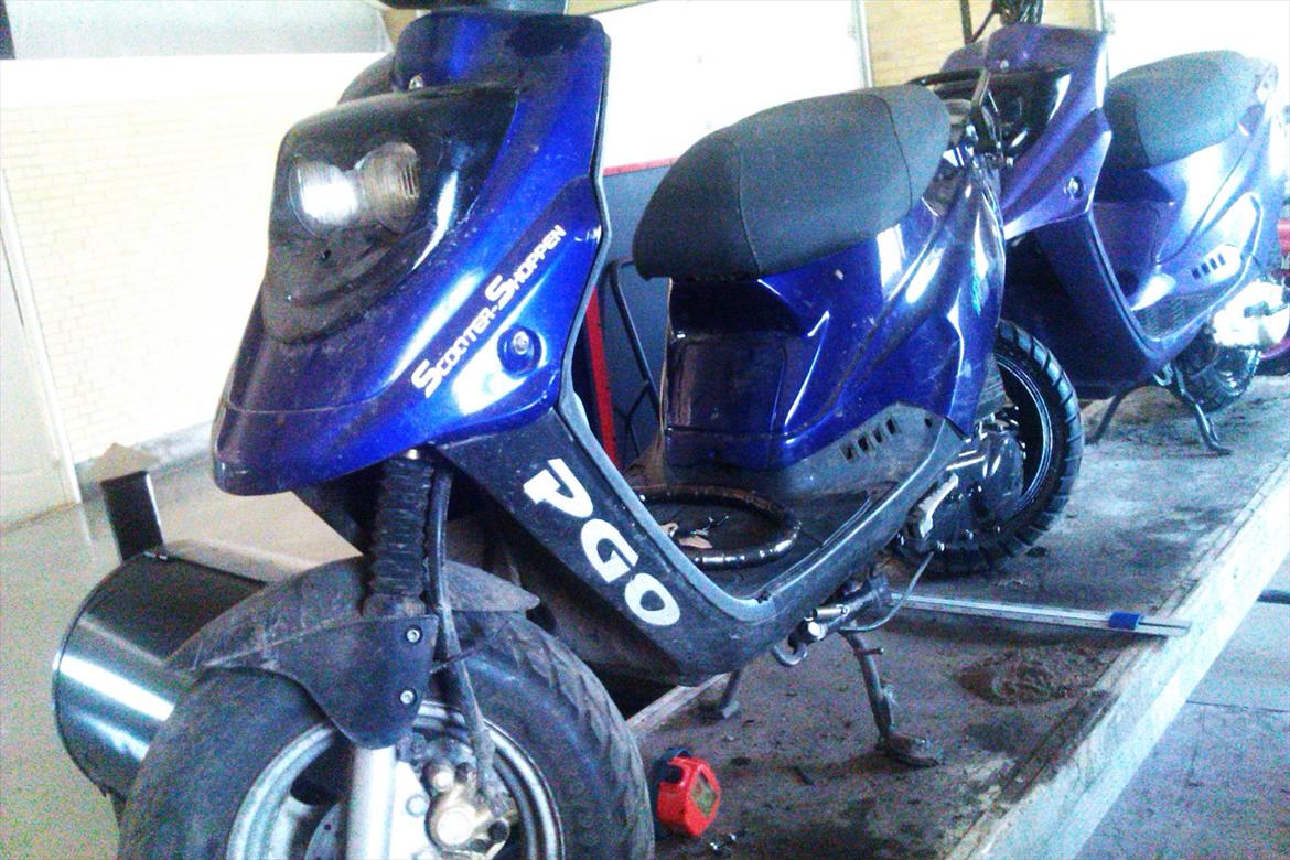 PGO hot 50 Projekt er færdigt :-D - da den lige er kommet hjem  billede 2