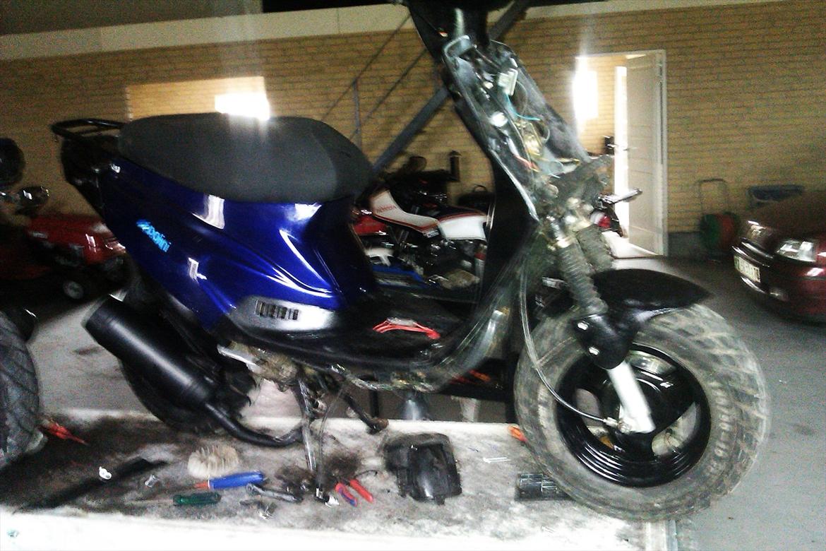 PGO hot 50 Projekt er færdigt :-D - makker EL, bemærk 2 hjul ;-) billede 8