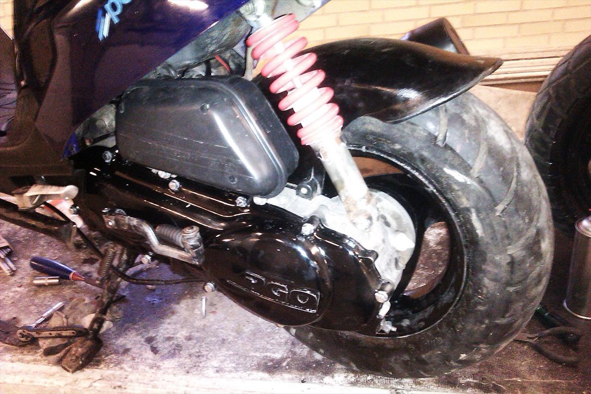 PGO hot 50 Projekt er færdigt :-D - gamle kedelige standart luft filter  billede 15