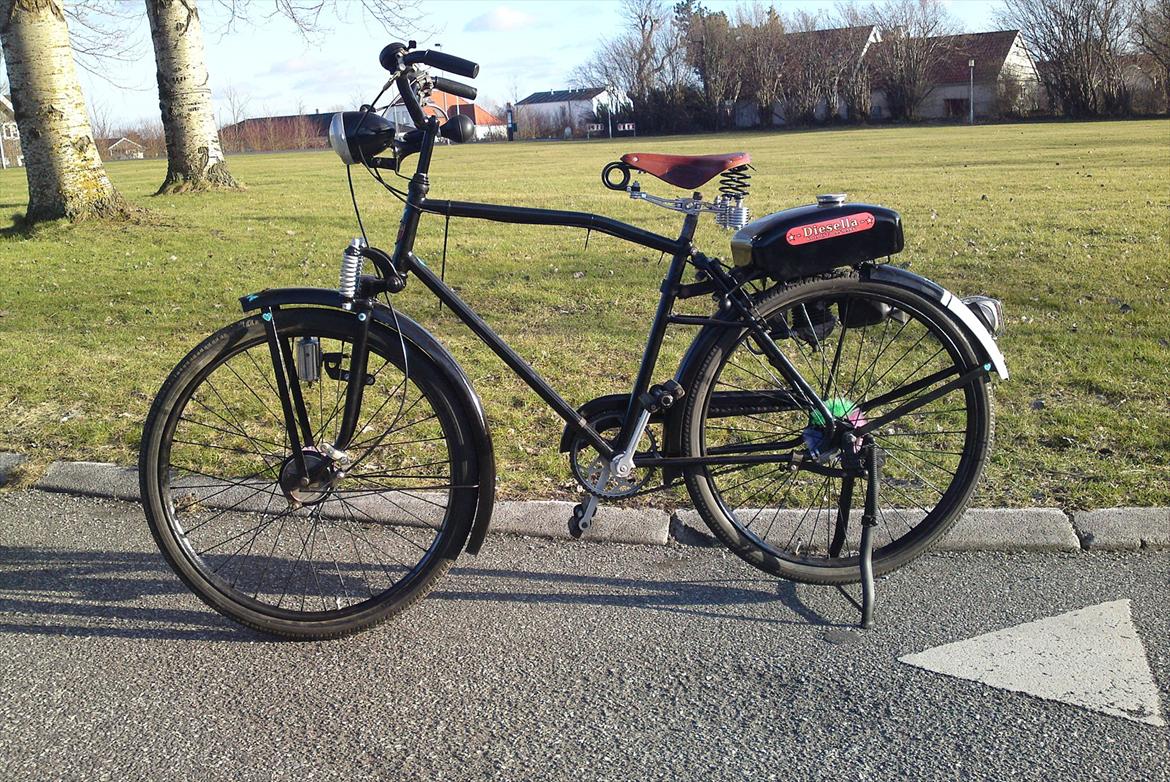 Veteraner DIESELLA 111. "Røvskubber" - Da tidens 45Knallert.  billede 15