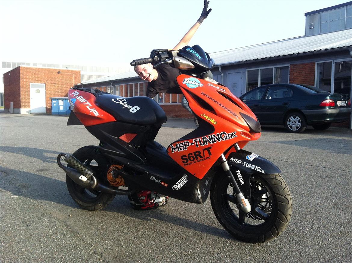 Yamaha Aerox Evo1 LC DD 19,76 HK ombygget billede 4