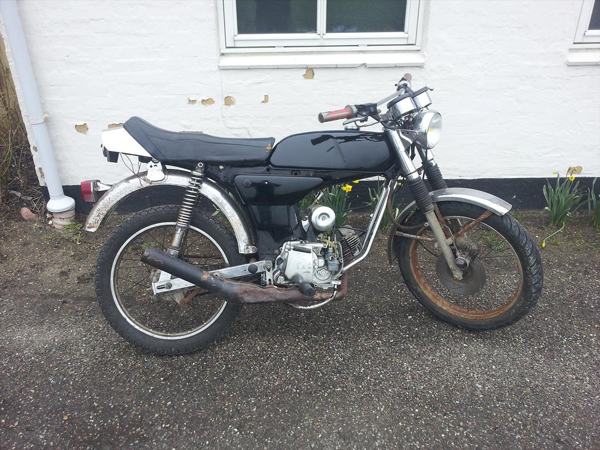 Yamaha fs1 4 gear  - Skal have nyt sæde på da der er lidt huller i det. billede 14