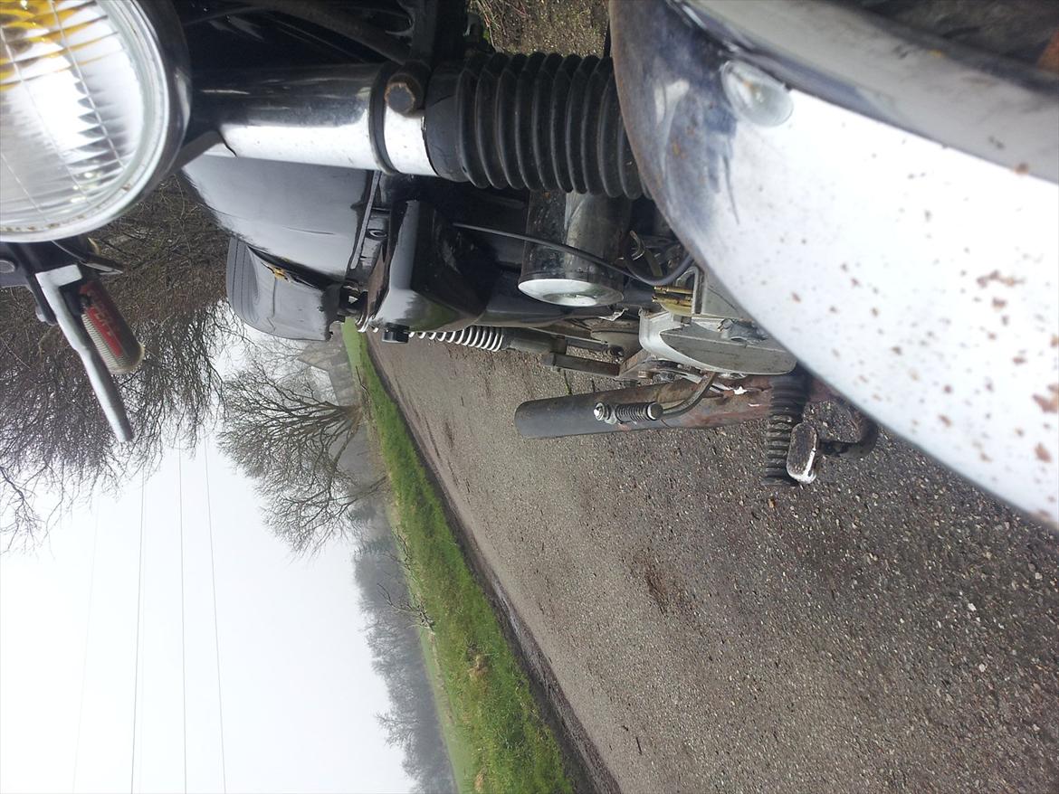 Yamaha fs1 4 gear  - rustne skærme, men når ja, det er også ved at være en gammel knallert billede 17