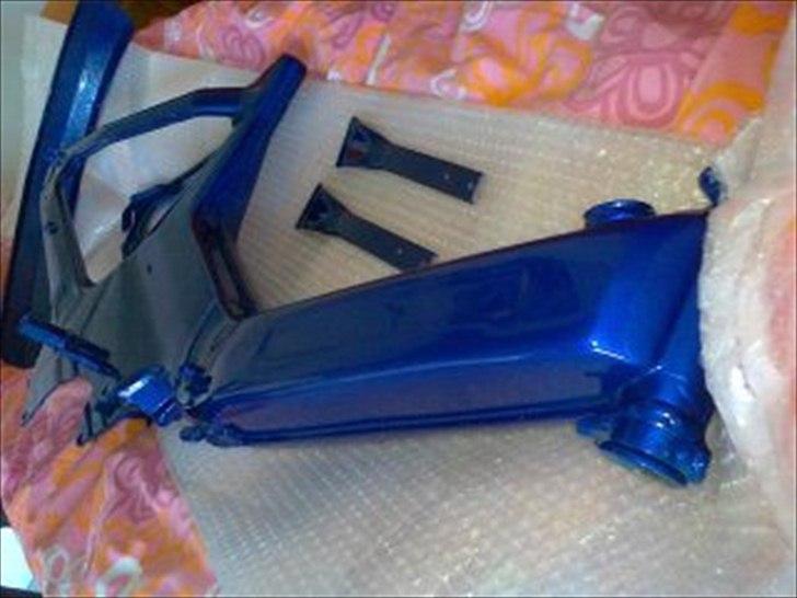 Puch maxi k projekt - lækkert arbejde maleren havde lavet :) billede 11