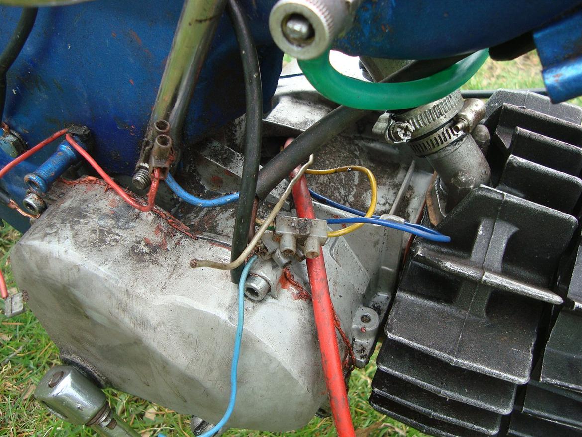 Puch Maxi K 74cc projekt - Blokken bliver ligesom fælgene rengjordt og pudset. billede 14