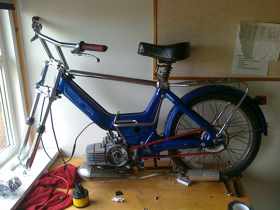 Puch maxi k projekt - det begynder at hjælpe.... billede 13