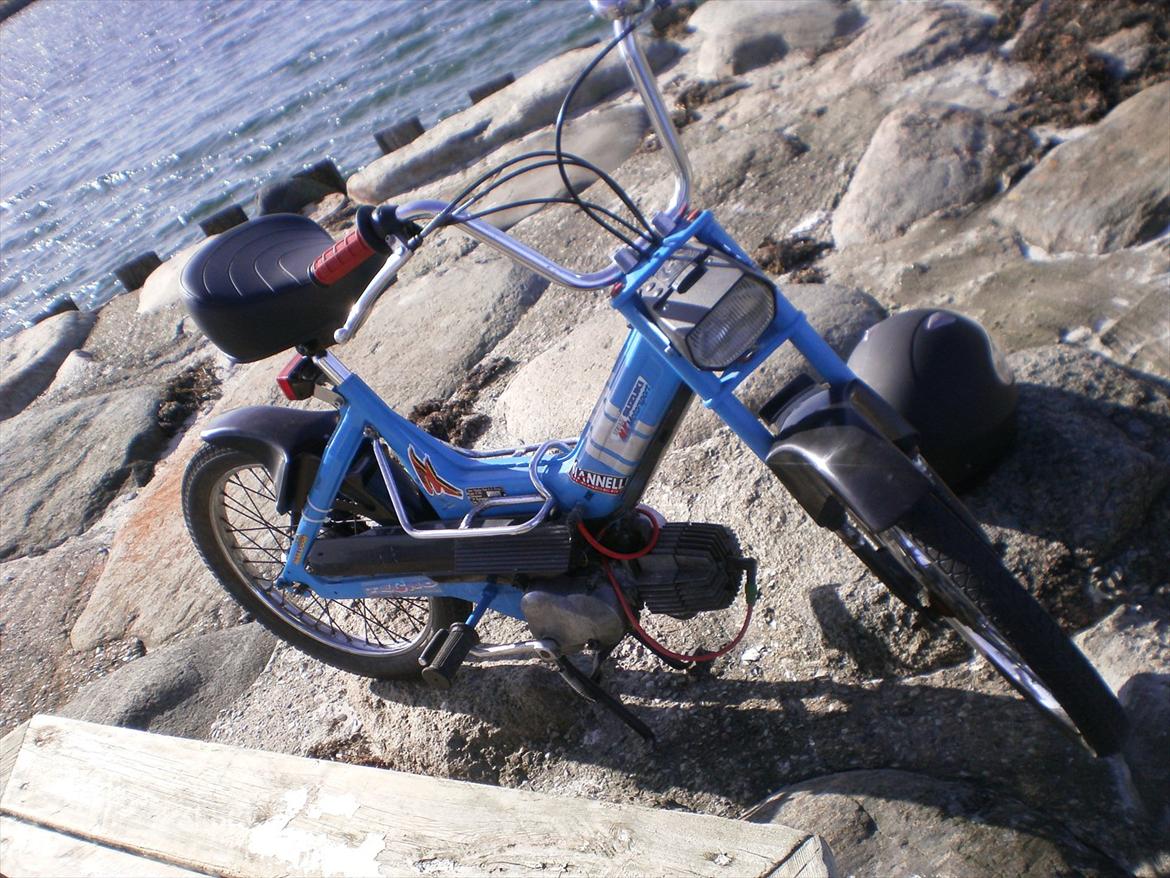 Puch Maxi K E50 "Das Blaue Rassen" [Tidl. scooter] - Lidt efter billede 11