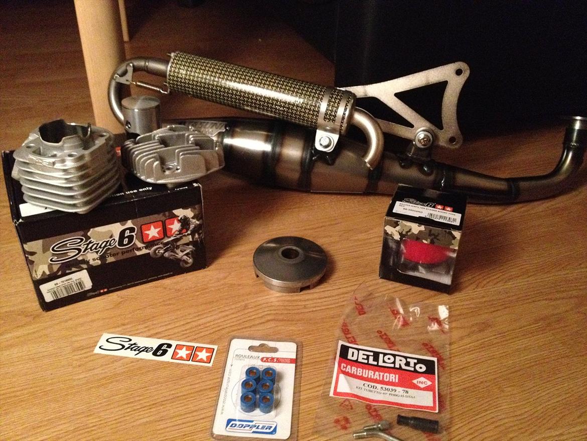 Aprilia Sonic - Lige købt lidt nye dele til svinet ;-) billede 15