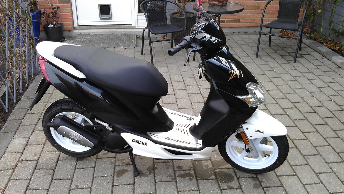 Yamaha jog r - har fået gianelli GO udstødning på og pillet skive billede 15