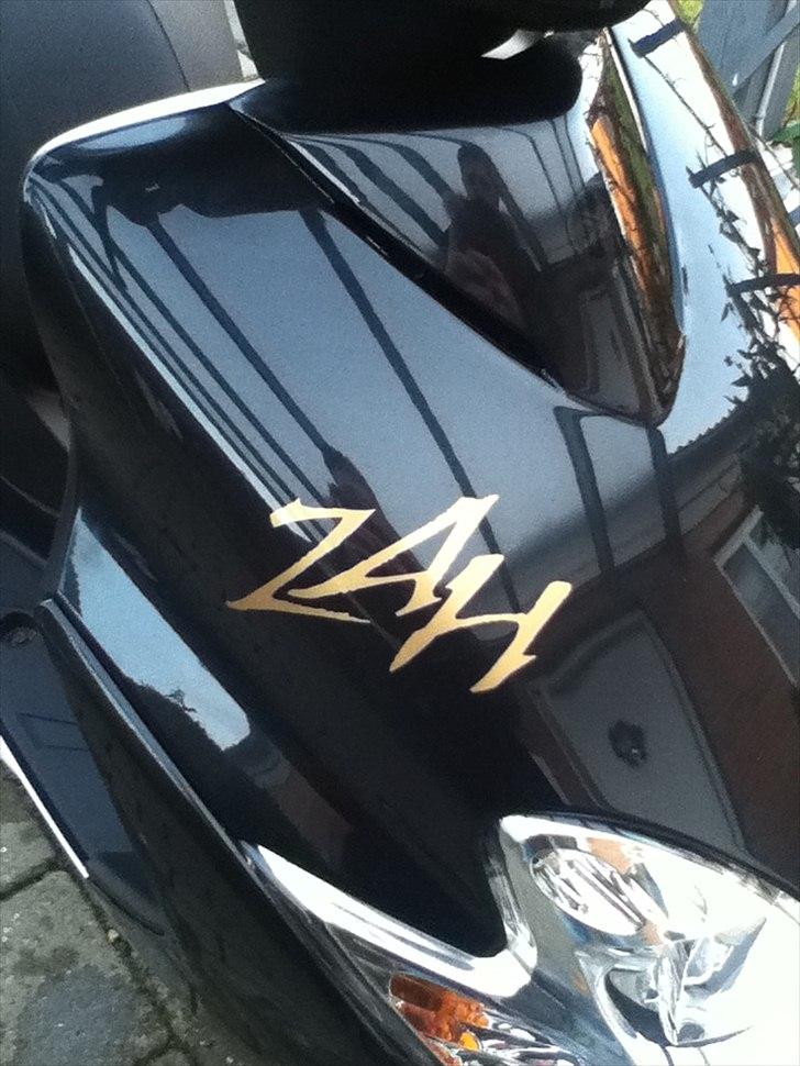 Yamaha jog r - fik lavet mit eget logo på, som klistermærke  billede 11