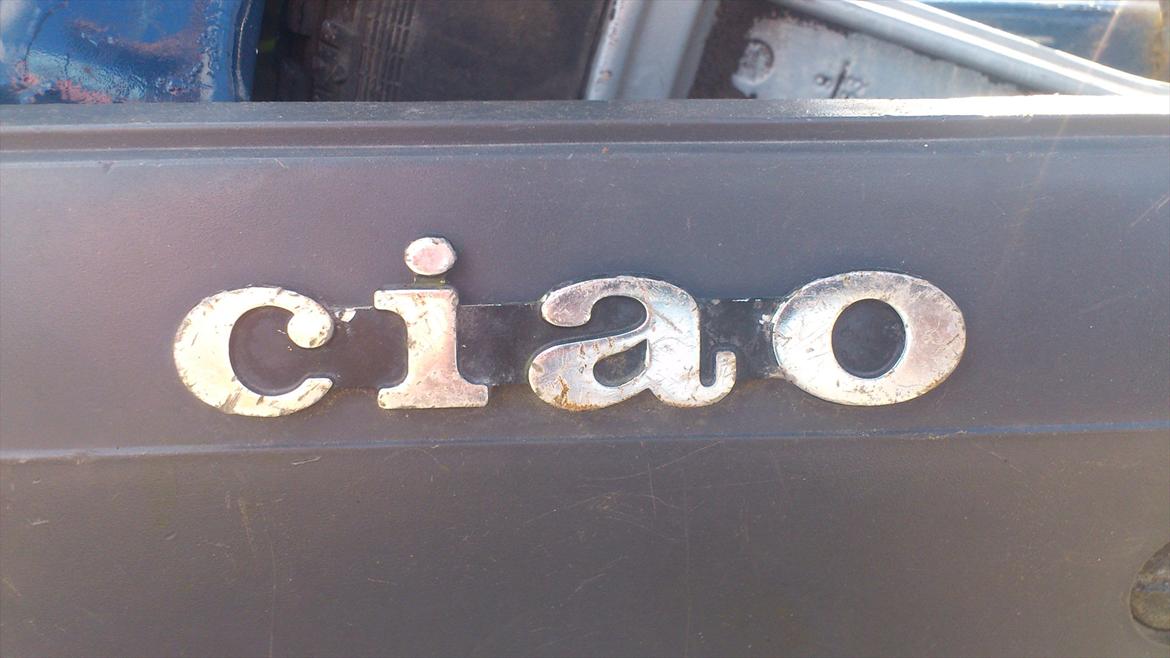 Vespa ciao sneglen solgt billede 3