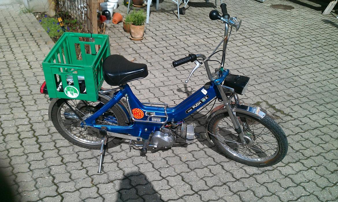 Puch Maxi K - Så maskinen klar til sommerens ture :) billede 5