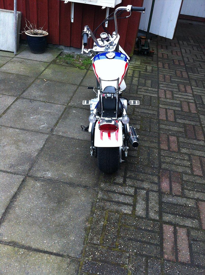 MiniBike harley chopper "Solgt" billede 3