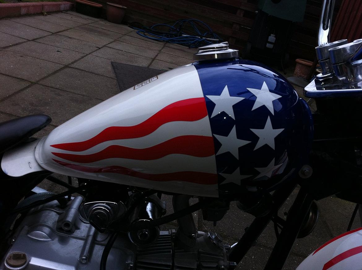 MiniBike harley chopper "Solgt" billede 6