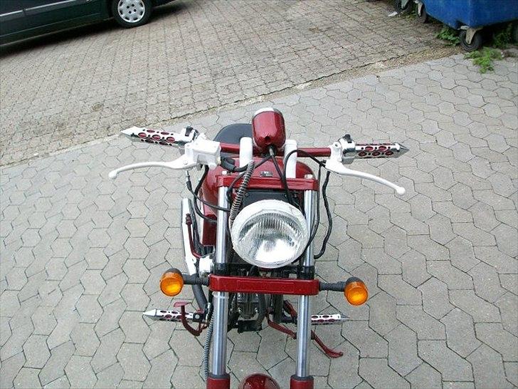 Kinroad Chopper (custommade ris racer) - tapen er udskifte til en krom ring  billede 11