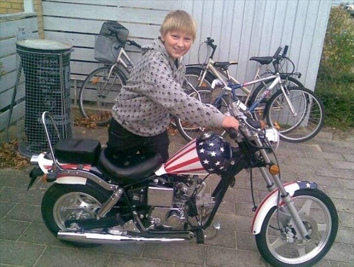 Kinroad Chopper (custommade ris racer) - før billede 14