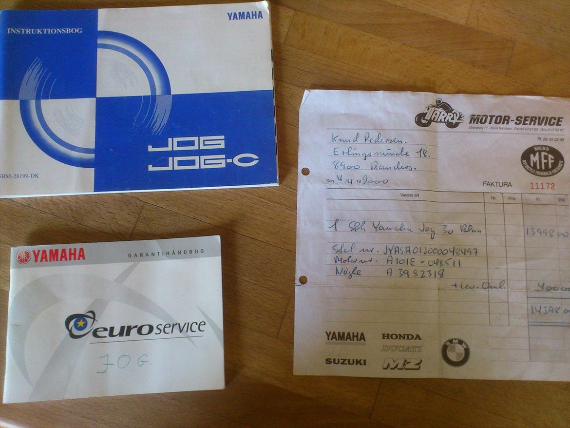 Yamaha jog space solgt billede 6