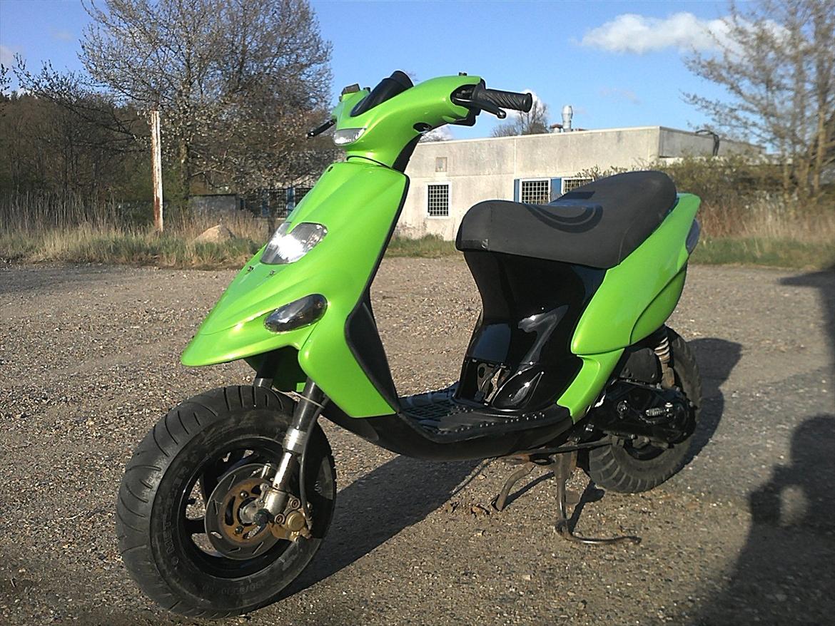 Gilera Stalker Custom Skjolde ! TIL SLAG ! - så blev den lige malet efter min ulykke. så nu er den rigtig sommer klar billede 3