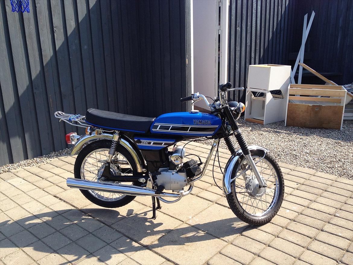 Yamaha FS1 4 Gear K1 Blå - sådan ser den ud nu. billede 16